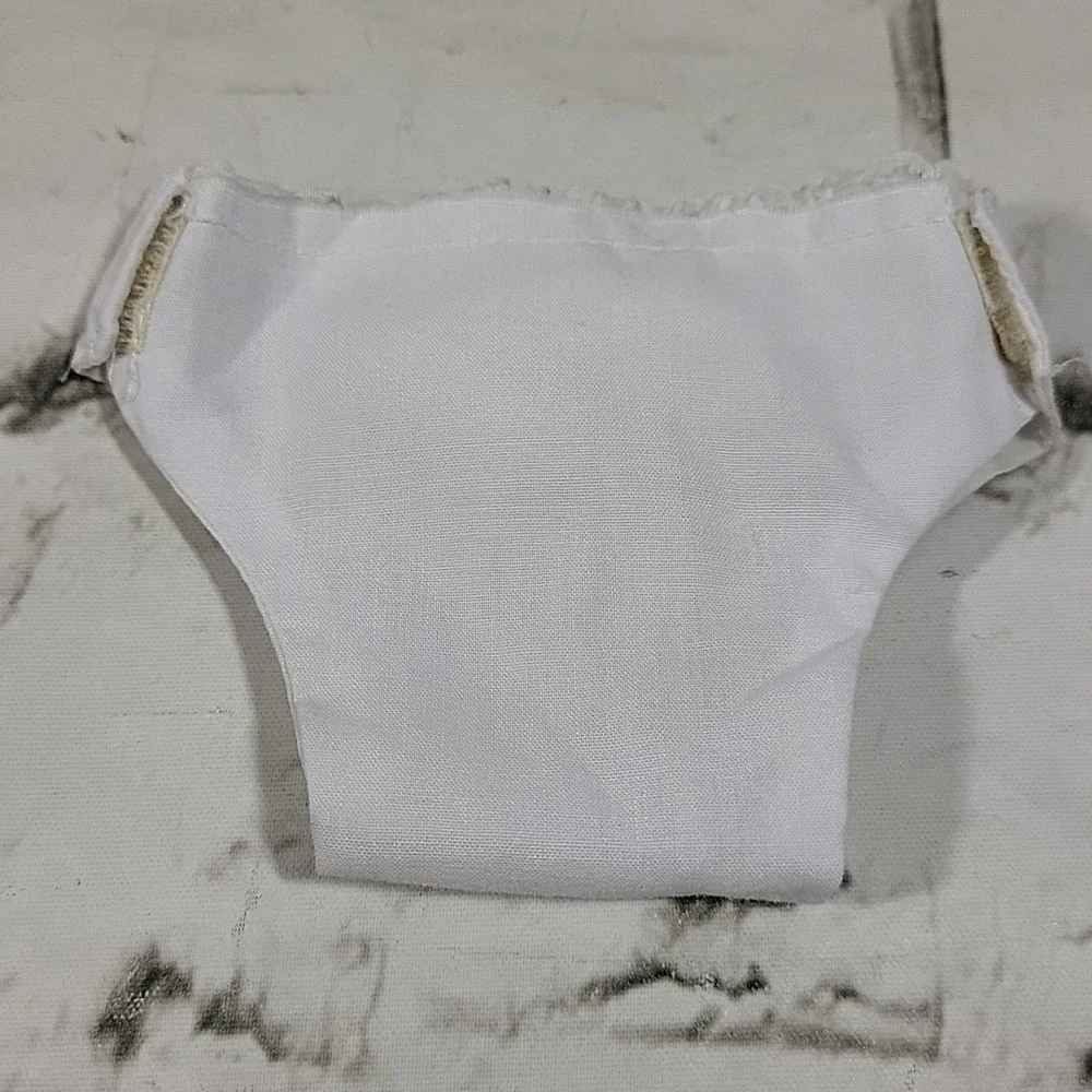 Baby Doll Replacement Clothes Clothing Lot Pink Gingham Bloomers Bottoms Hat Bib
